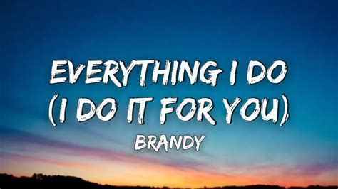 everything i do i do for you lyrics